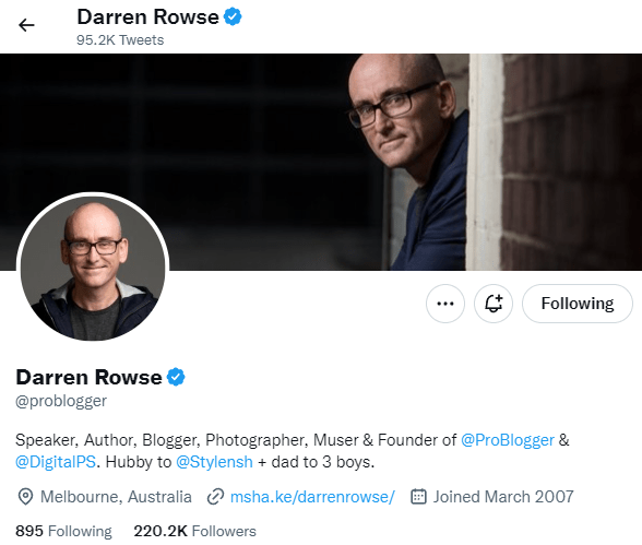 Darren Rowse On Twitter