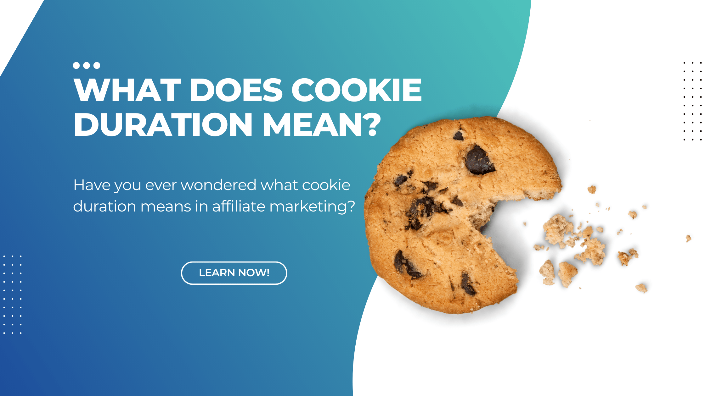 What does cookie duration mean in affiliate marketing